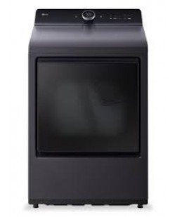 Sécheuse Électrique Intelligente de 7,3 pi³ à Vapeur avec EasyLoad Door Noir Mat LG ( DLEX8600BE )