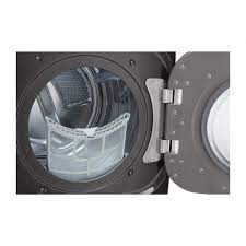 S&eacute;cheuse &Eacute;lectrique de 9,0 pi&sup3; &agrave; Vapeur Smart en Acier Inoxydable Noir LG ( DLEX8900B )