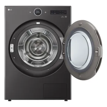 S&eacute;cheuse &Eacute;lectrique &agrave; Thermopompe de 7.8 pi&sup3; en Acier Inoxydable Noir LG ( DLHC6702B )