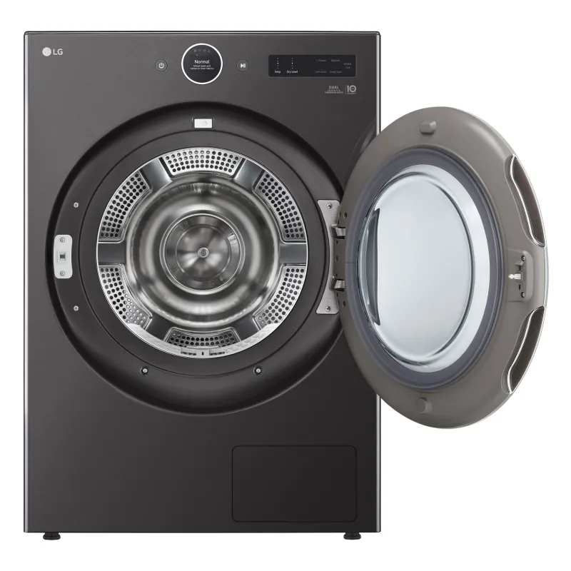 S&eacute;cheuse &Eacute;lectrique &agrave; Thermopompe de 7.8 pi&sup3; en Acier Inoxydable Noir LG ( DLHC6702B )