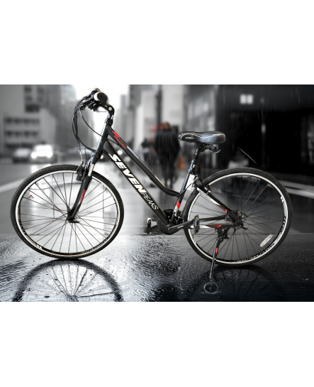 Vélo Hybride pour Femme Roue de 27" / Cadre de 15" / 21 Vitesses *PRODUIT NEUF* Broadway Seven Peaks ( DO-0829C-C1 (15) )