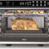 Four Grille-Pain &agrave; Friture &agrave; Air Chaud 0,25 pi&sup3; / 7,2L en Acier Inoxydable Foodi XL Pro de Ninja ( DT201C )