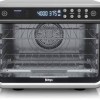 Four Grille-Pain &agrave; Friture &agrave; Air Chaud 0,25 pi&sup3; / 7,2L en Acier Inoxydable Foodi XL Pro de Ninja ( DT201C )