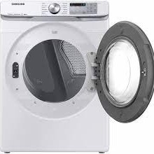 S&eacute;cheuse &eacute;lectrique &agrave; vapeur de 7,5 pi&sup3; Blanche *PRODUIT NEUF* Samsung ( DVE45R6300W )