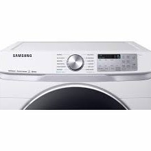 S&eacute;cheuse &eacute;lectrique &agrave; vapeur de 7,5 pi&sup3; Blanche *PRODUIT NEUF* Samsung ( DVE45R6300W )