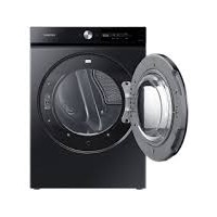 S&eacute;cheuse &Eacute;lectrique de 7,5 Pi&sup3; avec Cadran Intelligent AI et WIFI en Acier Inoxydable Noir Bespoke de Samsung ( DVE46BB6700VAC )