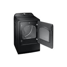 S&eacute;cheuse &Eacute;lectrique &agrave; Vapeur de 7,4 pi&sup3; en Acier Inoxydable Noir *PRODUIT NEUF* Samsung ( DVE52B7650V )