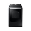 S&eacute;cheuse &Eacute;lectrique &agrave; Vapeur de 7,4 pi&sup3; en Acier Inoxydable Noir Samsung ( DVE52B7650V )