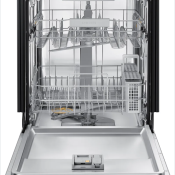 Lave-Vaiselle Encastr&eacute; de 24" / 53 dBA &agrave; Contr&ocirc;le Sup&eacute;rieur avec Cuve Hybride en Acier Inoxydable Samsung ( DW80CG5450SR )