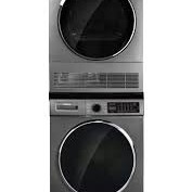 Ensemble Compacte Laveuse De 2.2 Pi&sup3; + S&eacute;cheuse &Eacute;lectrique &Agrave; Condensation Sans Ventilation De 4 Pi&sup3; Frontal Graphite Danby ( DWM022D1DSDB  / DDY040D1DSDB )