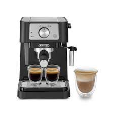 Machine &agrave; Espresso &agrave; Pompe 15 Bars Noir et Acier Inoxydable DeLonghi Stilosa ( EC260BK )