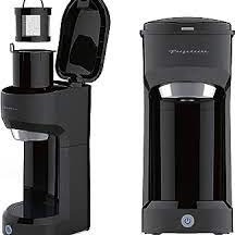 Cafeti&egrave;re 1 Tasse au Design R&eacute;tro Classique Noir Frigidaire ( ECMK088 )