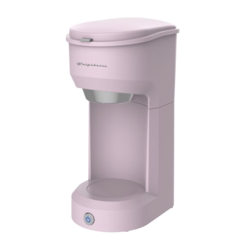 Cafeti&egrave;re 1 Tasse au Design R&eacute;tro Classique Rose Frigidaire ( ECMK088-PINK )