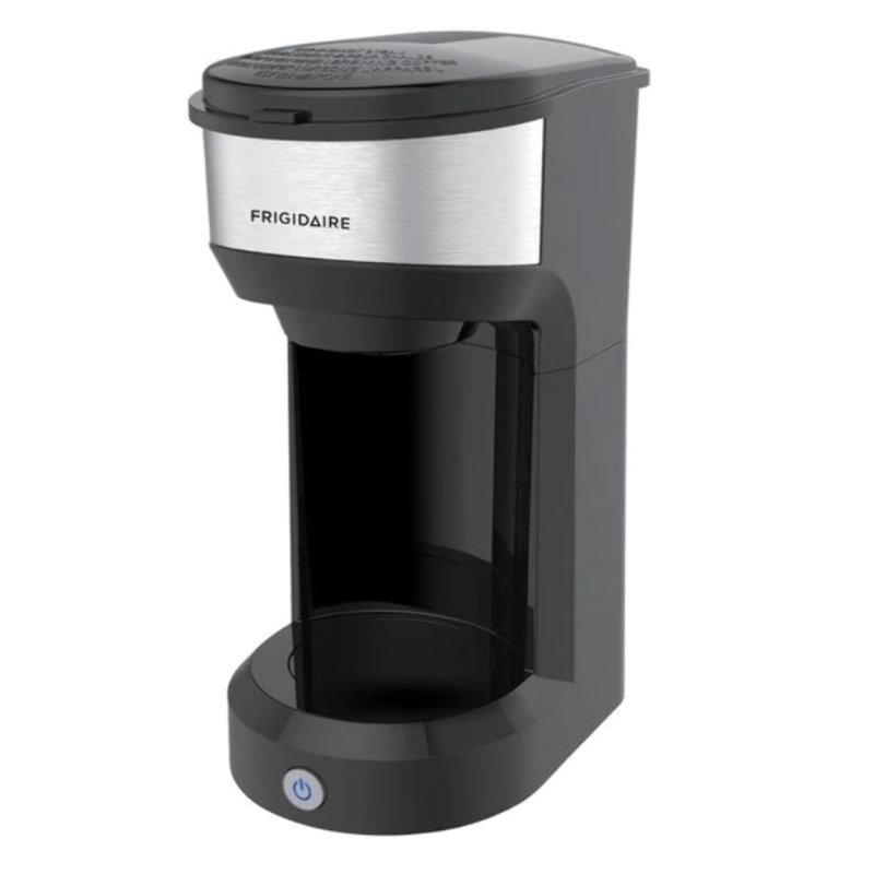 Cafeti&egrave;re 1 Tasse au Design R&eacute;tro avec Technologie d'Infusion Rapide et Contr&ocirc;le &agrave; Simple Pression Noir *PRODUIT NEUF* Frigidaire ( ECMK103 )