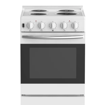 Cuisini&egrave;re &Eacute;lectrique &agrave; Serpentins de 3.7 pi&sup3; / 24" Blanche Element ( EECR24MES-CA )