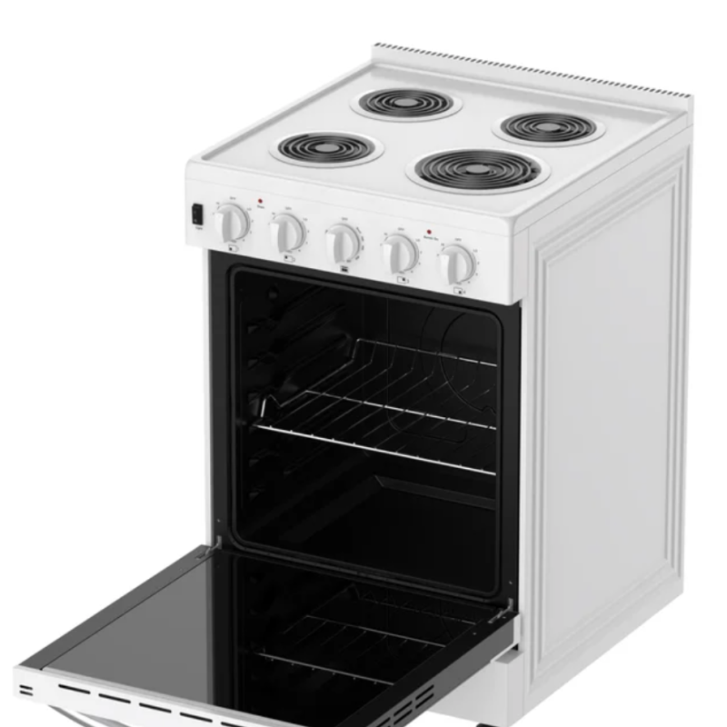 Cuisini&egrave;re &Eacute;lectrique &agrave; Serpentins de 3.7 pi&sup3; / 24" Blanche Element ( EECR24MES-CA )