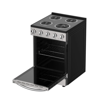 Cuisini&egrave;re &Eacute;lectrique &agrave; Serpentins de 3.7 pi&sup3; / 24" Blanche Element ( EECR24MES-CA )