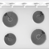 Cuisini&egrave;re &Eacute;lectrique &agrave; Serpentins de 5 pi&sup3; / 30" avec Grille de Four R&eacute;glable Blanche Element ( EECR34MEW-CA )
