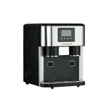 Machine &agrave; Gla&ccedil;ons de Comptoir et Distributeur d'eau 3 en 1 en Acier Inoxydable Frigidaire ( EFIC245-SS )