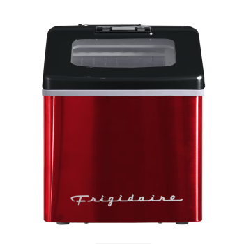 Machine &agrave; Gla&ccedil;ons Compacte de 40 lb Acier Inoxydable Rouge *PRODUIT NEUF* Frigidaire ( EFIC452-SSRED )