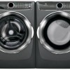 Ensemble Laveuse 5.1 pi&sup3; + S&eacute;cheuse &Agrave; Vapeur &Eacute;lectrique De 8 Pi&sup3; Titane *PRODUIT NEUF* Electrolux ( EFLS627UTT / EFMC627UTT )