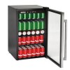 R&eacute;frig&eacute;rateur de bar autonome de 4,4 pi&sup3; / 126 can. Noir & Acier Inoxydable Frigidaire ( EFMIS155 )