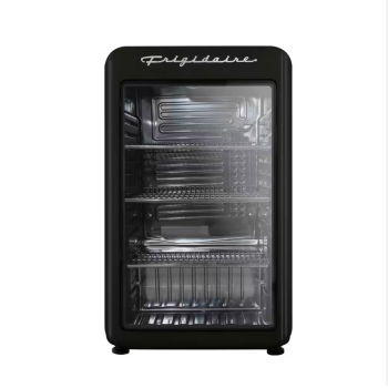 Réfrigérateur Compact à Porte Vitrée Réversible de 3.3 pi³ / 18" Noir Frigidaire ( EFMIS3395 )