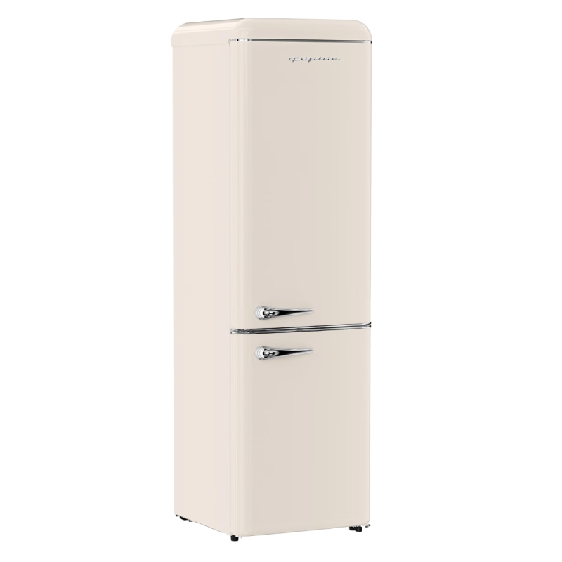 R&eacute;frig&eacute;rateur R&eacute;tro &agrave; Cong&eacute;lateur dans le Bas de 9 pi&sup3; Vanille Frigidaire ( EFR941 )