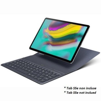 Clavier avec &eacute;tui-support &agrave; rabat rigide noir pour Galaxy Tab S5e Samsung ( EJ-FT720BBEGCA )