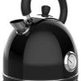 Bouilloire Retro 1,7 L avec Thermom&egrave;tre Noir Frigidaire ( EKET125-BLACK )