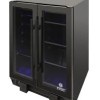 Refroidisseur &agrave; Vin et &agrave; Boissons &agrave; Deux Zones &agrave; &Eacute;cran Tactile de 24" avec Portes Fran&ccedil;aises Butler Series Vinotemp ( EL-BWC102-02 )