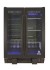 Refroidisseur à Vin et à Boissons à Deux Zones à Écran Tactile de 24" avec Portes Françaises Butler Series Vinotemp ( EL-BWC102-02 ) 
