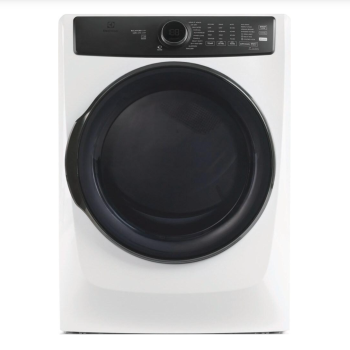 S&eacute;cheuse &Eacute;lectrique &agrave; Chargement Frontal de 8,0 Pi&sup3; Blanc &Eacute;lectrolux ( ELFE773CAW )