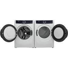 Ensemble Laveuse &agrave; Chargement Frontal De 5.2 Pi&sup3; + S&eacute;cheuse &Eacute;lectrique &agrave; la Vapeur De 8.0 Pi&sup3; Blanc Electrolux ( ELFW7537AW / ELFE753CAW )