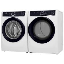 Ensemble Laveuse &agrave; Chargement Frontal De 5.2 Pi&sup3; + S&eacute;cheuse &Eacute;lectrique De 8.0 Pi&sup3; Blanche Electrolux ( ELFW7626BW / ELFE762CBW )