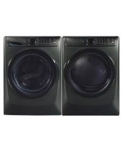 Ensemble Laveuse &agrave; Chargement Frontal de 5,2 Pi&sup3; + S&eacute;cheuse &Eacute;lectrique de 8,0 Pi&sup3; Vert Alpin Electrolux ( ELFW7738AA / ELFE773CAA )