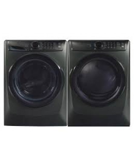 Ensemble Laveuse &agrave; Chargement Frontal de 5,2 Pi&sup3; + S&eacute;cheuse &Eacute;lectrique de 8,0 Pi&sup3; Vert Alpin Electrolux ( ELFW7738AA / ELFE773CAA )