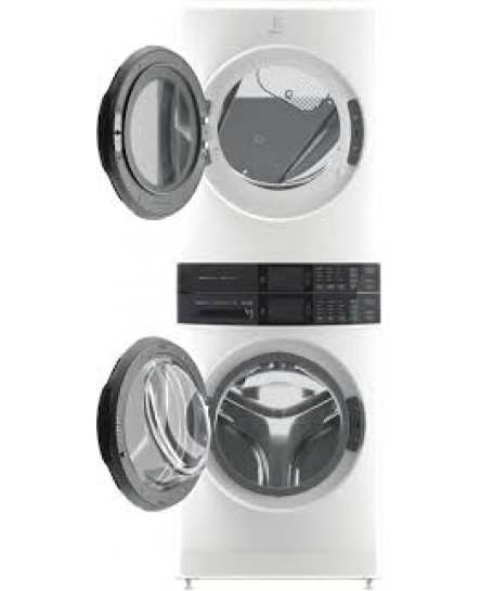 Duo Laveuse de 5,2 pi³ & Sécheuse Électrique de 8 pi³ Blanc Electrolux ( ELTE760CAW )
