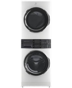 Duo Laveuse de 5,2 pi³ & Sécheuse Électrique de 8 pi³ Blanc Electrolux ( ELTE760CAW )