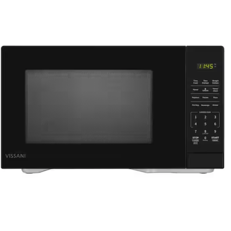 Micro Ondes de Comptoir de 1.1 pi&sup3; / 1000 Watts Noir Vissani ( EM0P042KVBCL )