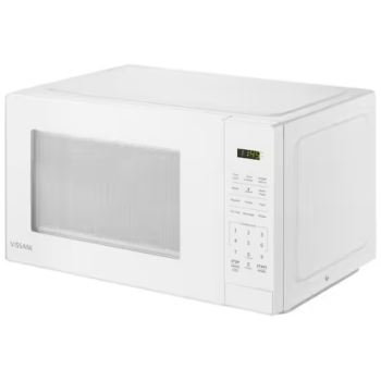 Micro Ondes de Comptoir de 1.1 pi&sup3; / 1000 Watts Blanc Vissani ( EM0P042KVWCL )