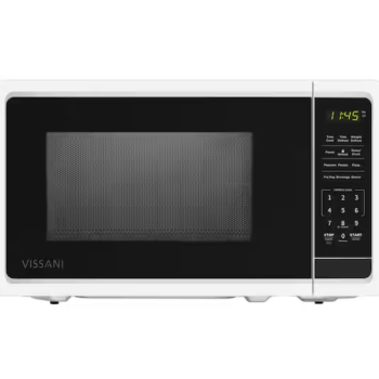 Micro Ondes de Comptoir de 0.7 pi&sup3; / 700 Watts Blanc Vissani ( EM720C2KHWCL )