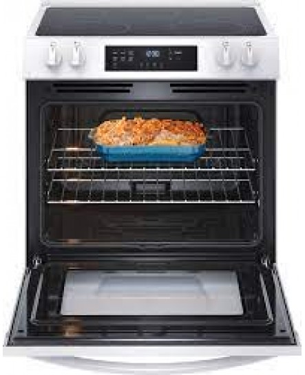 Cuisinière Électrique Autonome de 5,3 pi³ / 30" Blanc Frigidaire ( FCFE306CAW )