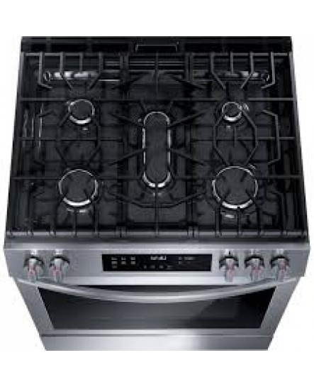 Cuisinière au Gaz de 30" / 5,1 pi³ avec Four à Convection en Acier Inoxydable Frigidaire ( FCFG3083AS )