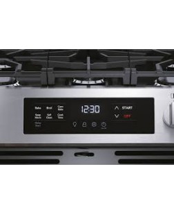 Cuisinière au Gaz de 30" / 5,1 pi³ avec Four à Convection en Acier Inoxydable Frigidaire ( FCFG3083AS )