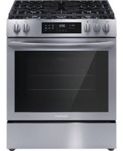 Cuisinière au Gaz de 30" / 5,1 pi³ avec Four à Convection en Acier Inoxydable Frigidaire ( FCFG3083AS )