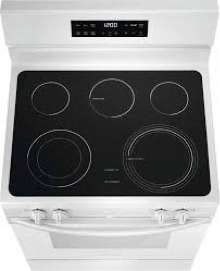 Cuisini&egrave;re &Eacute;lectrique Autonome &agrave; 5 &eacute;l&eacute;ments 5,3 pi&sup3; / 30 po Blanche Frigidaire ( FCRE306CAW )