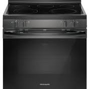 Cuisini&egrave;re &Eacute;lectrique Autonome &agrave; 5 &eacute;l&eacute;ments 5,3 pi&sup3; / 30" Convection et Friture &agrave; l'Air Acier Inoxydable Noir Frigidaire ( FCRE308CAD )