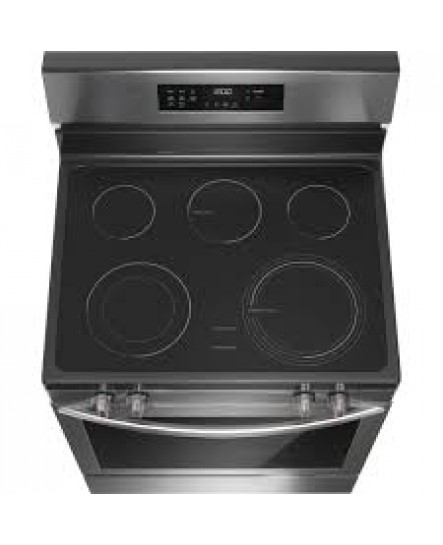 Cuisinière Électrique Autonome à 5 éléments 5,3 pi³ / 30" Convection et Friture à l'Air Acier Inoxydable *PRODUIT NEUF* Frigidaire ( FCRE308CAS )