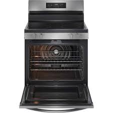 Cuisini&egrave;re &Eacute;lectrique Autonome &agrave; 5 &eacute;l&eacute;ments 5,3 pi&sup3; / 30" Convection et Friture &agrave; l'Air Acier Inoxydable *PRODUIT NEUF* Frigidaire ( FCRE308CAS )